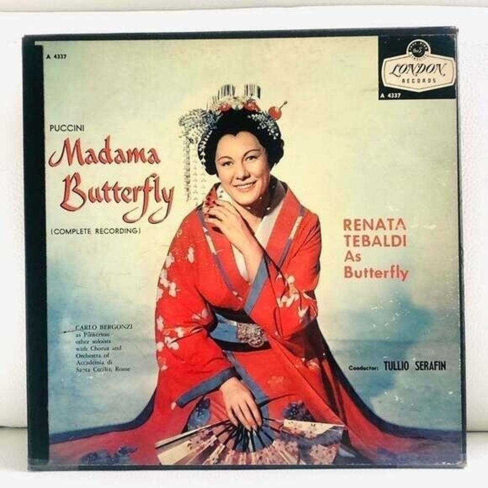 LP Giacomo Puccini, Renata Tebaldi, Carlo Bergonzi - Madama Butterfly